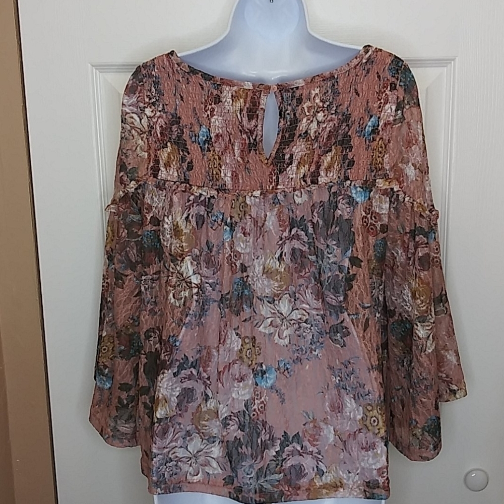 Anthro. AKEMI +‎ KIN Patrizia Pink Rose Flo… - Picture 6 of 13
